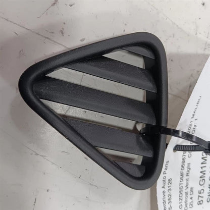 Chevy Malibu Defrost Vent Right Passenger Side  2019 2020 2021 2022 2023 2024