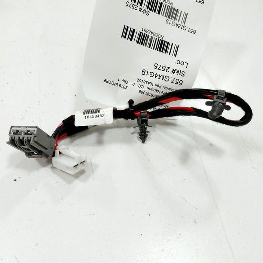 Buick Encore Interior Fan Wire {16458452} 2020 2019 2018 OEM