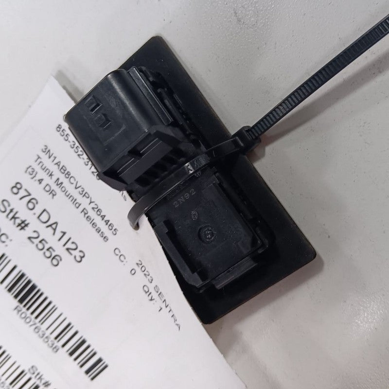 Nissan Sentra Trunk Release Open Button  2023 2022 2021 2020