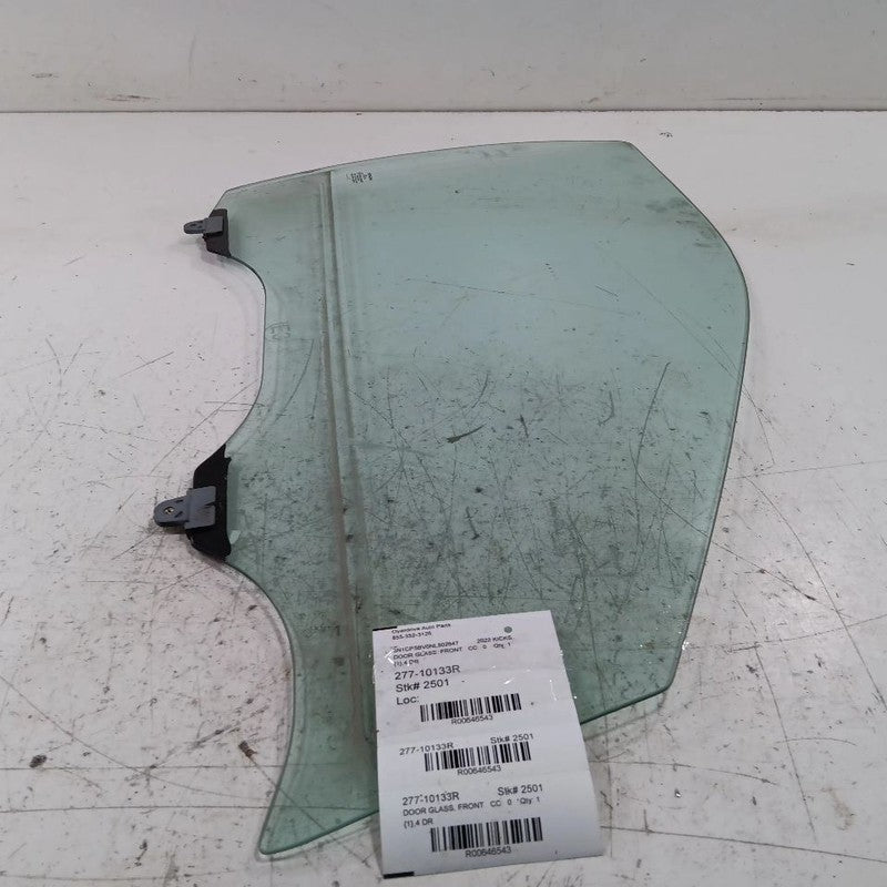 Passenger Right Front Door Window Glass Fits 18-23 Nissan Kicks OEM