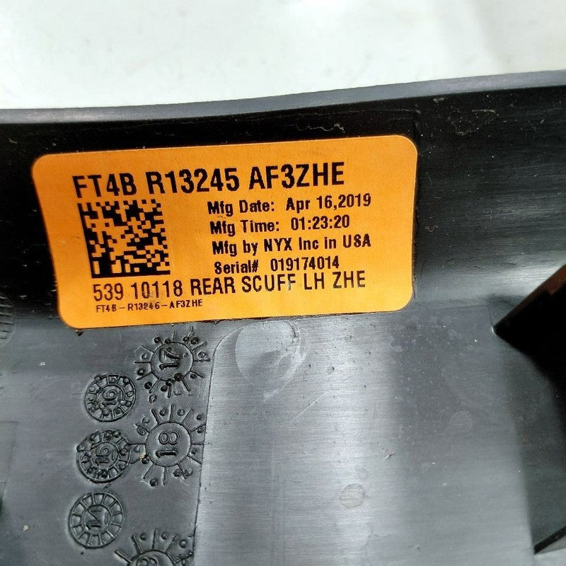 Ford Edge Sill Trim Plate Door Jam Threshold Left Driver Rear  2019 20