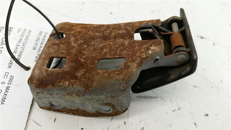 2003 Nissan Maxima Hood Latch Release Handle Lever Switch OEM 2000 2001 2002