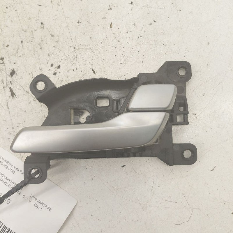 Hyundai Santa Fe Door Handle Right Passenger Rear Interior Inside  201