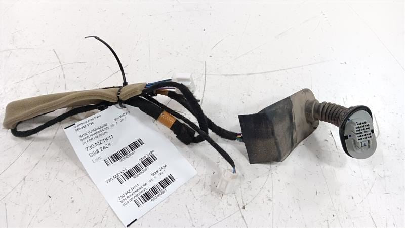 Mazda 3 Door Harness Wire Wiring Right Passenger Rear 2010 2011 2012 2