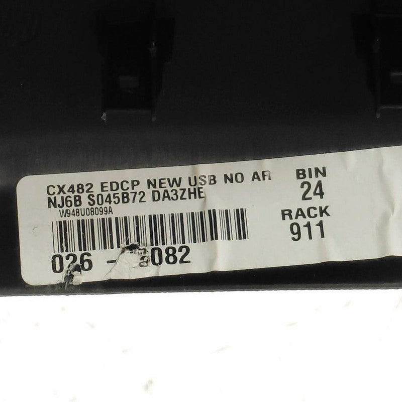 Ford Escape Center Console Rear End Cap Trim Cover  2022 2023 2024