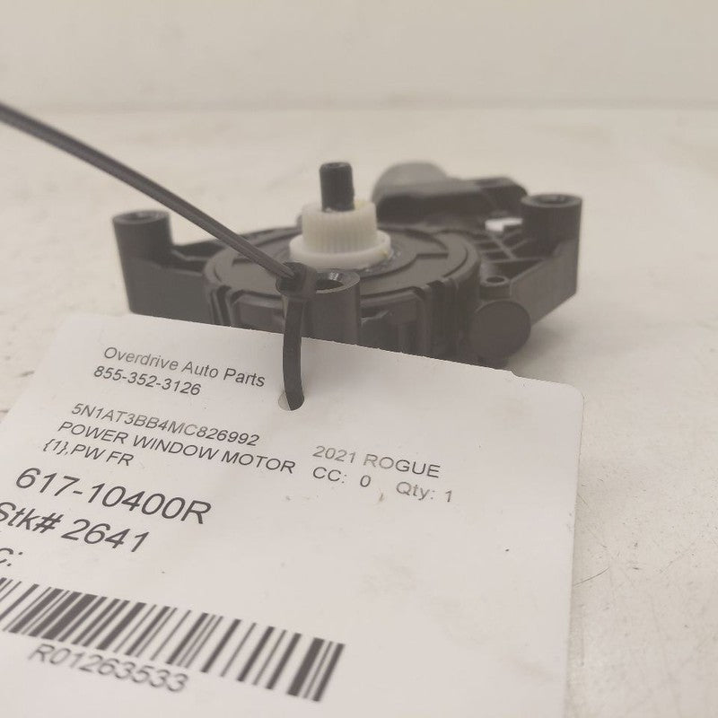 Passenger Right Front Power Window Motor Fits 21-25 Nissan Rogue