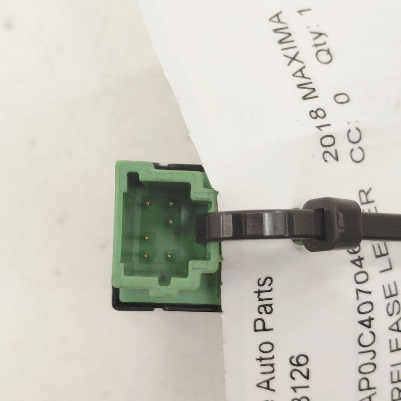 Nissan Maxima Trunk Latch Release Handle Lever Switch  2018 2017 2016 