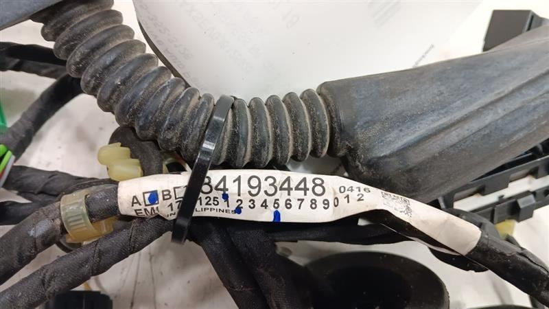 Chevrolet Equinox Door Harness Wire Wiring Right Passenger Rear 2018 2019