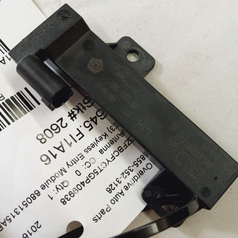 Fiat 500 X Model   Keyless Entry Antenna Module {68051315AB} 2016 2017