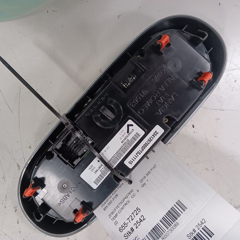 Temperature Control Heat Heater AC 4 Door X Model Dual Zone Fits 16-17