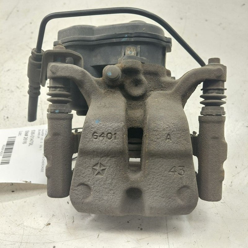 Left Rear Brake Caliper 12.60" Diameter Rotor Fits 14-20 Jeep Cherokee