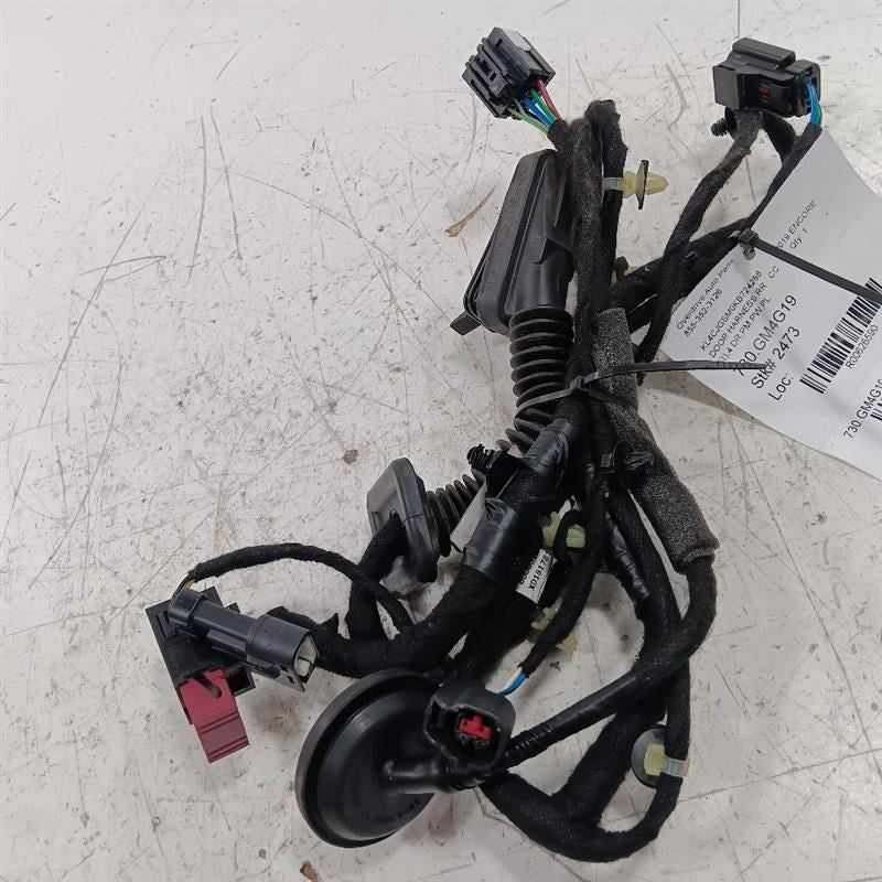 Buick Encore Door Harness Wire Wiring Right Passenger Rear  2018 2019 2020