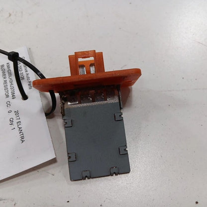 Hyundai Elantra Blower Resistor Fan Motor Speed Resistor  2017 2016 20