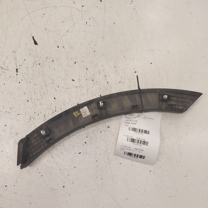 Kia Sorento Passenger Right Rear Fender Flare 2018 2017 2016