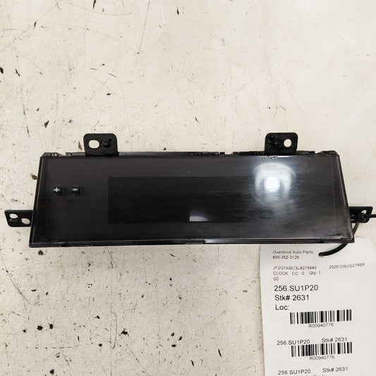 Subaru XV Crosstrek Digital Dash Clock  2022 2021 2020 2019