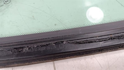 Driver Left Windshield Glass Pillar With Chrome Moulding Fits 14-18 FO