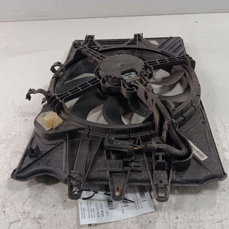 Radiator Cooling Fan Motor Fan 4 Door L Model Fits 18-19 FIAT 500 1.4 