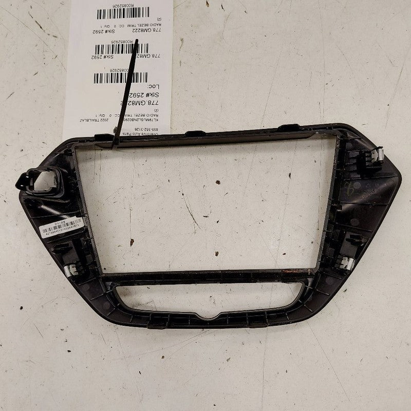 Chevy Trailblazer Radio Bezel Trim Dash Surround  2023 2022 2021