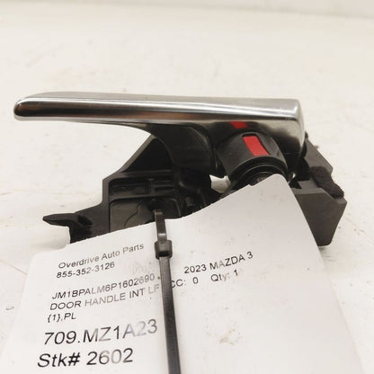 Mazda 3 Door Handle Left Driver Front Interior Inside  2023 2022 2021