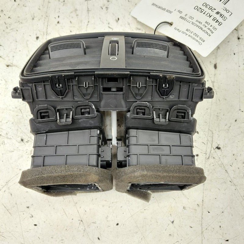 Kia Sportage Heat Heater AC Air Vent Rear Back  2020 2021 2022