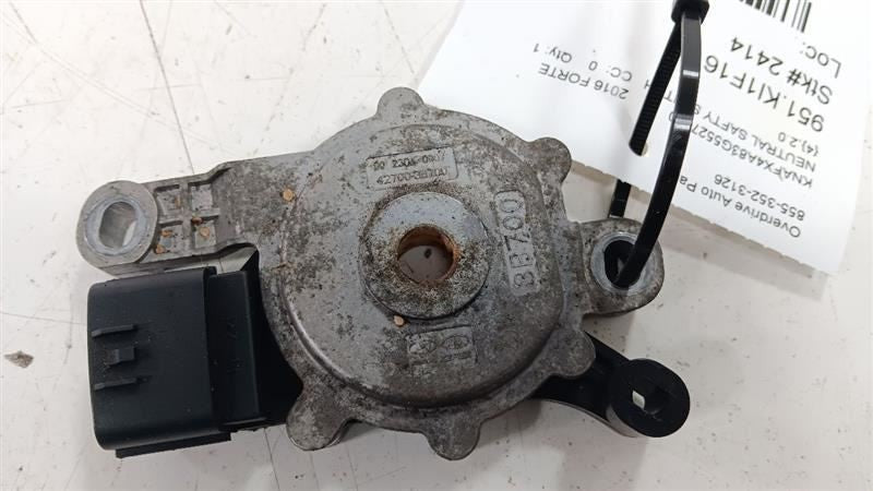 Kia Forte Neutral Safety Switch Automatic Transmission Gear Selection 2016 2015 