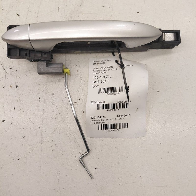 Left Rear Door Handle Exterior Fits 18 Honda Clarity