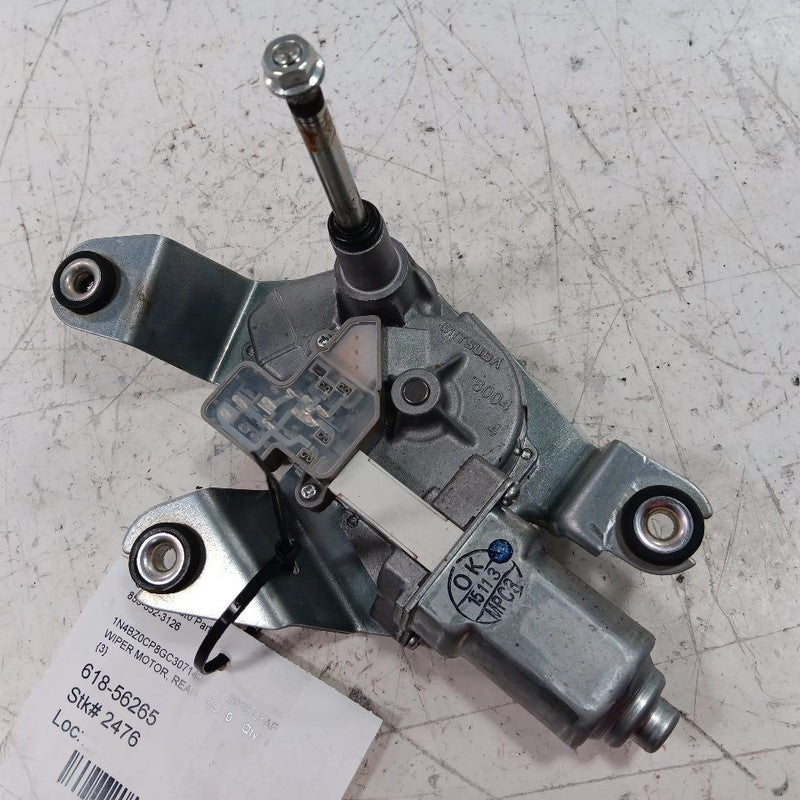 Rear Back Wiper Motor Fits 13-17 Nissan LEAF OEM