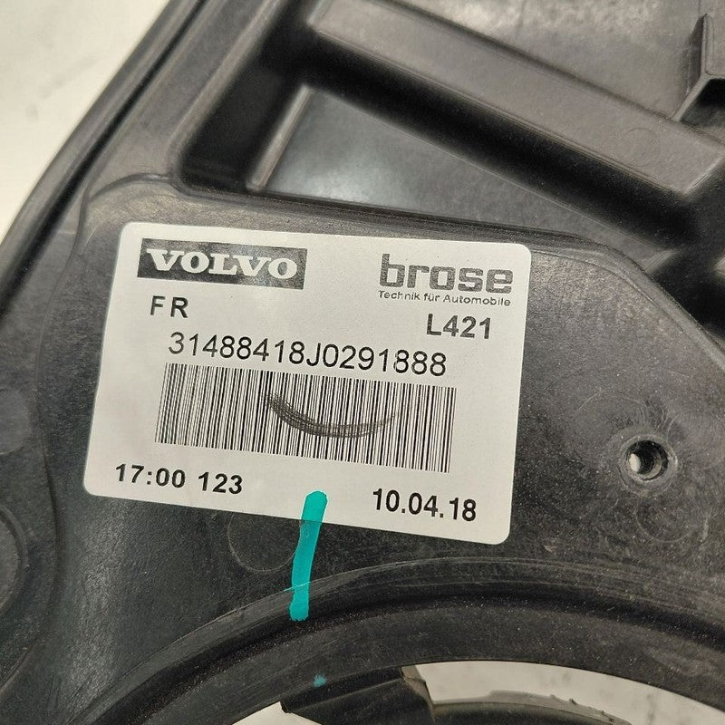 Passenger Right Front Window Regulator Track Fits 14-23 Volvo S60