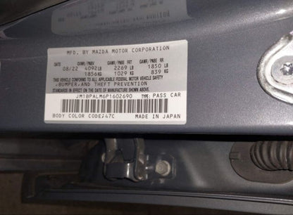 Mazda 3 Dome Light Roof Lamp  2023 2022 2021