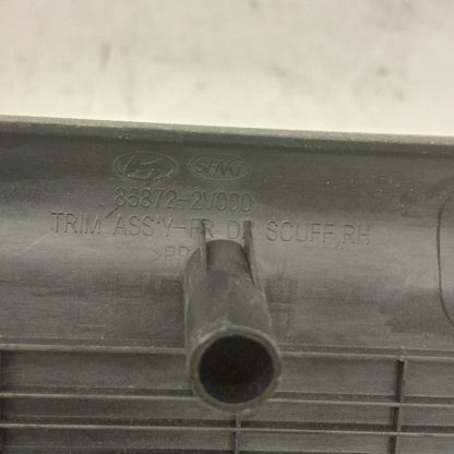 Hyundai Veloster Sill Trim Plate Door Jam Threshold Right Passenger Fr