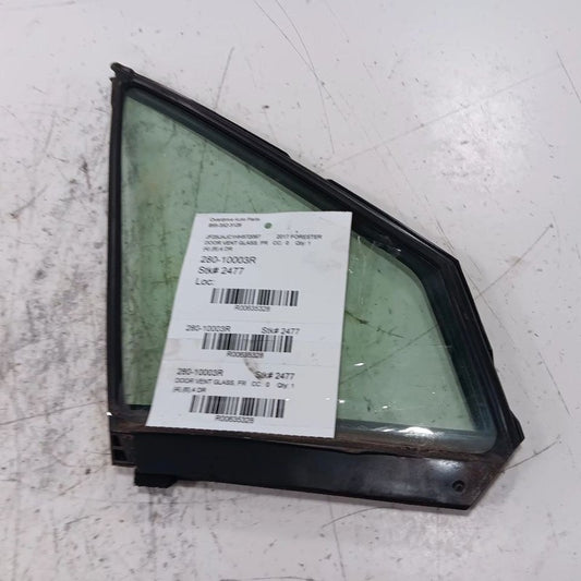 Passenger Right Front Door Window Vent Glass Fits 17-18 Subaru Foreste