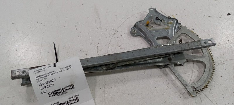 Passenger Right Front Window Regulator Track Fits 06-14 TRIBECA  OEM