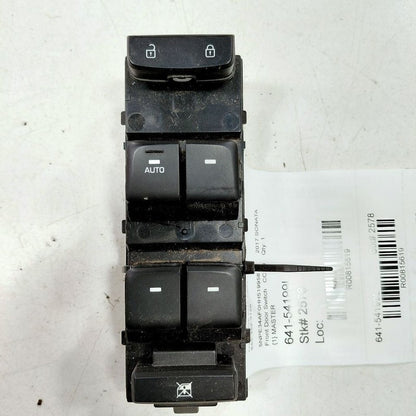 Driver's Front Door Lock And Window Switch Fits 15-19 Hyundai Sonata O