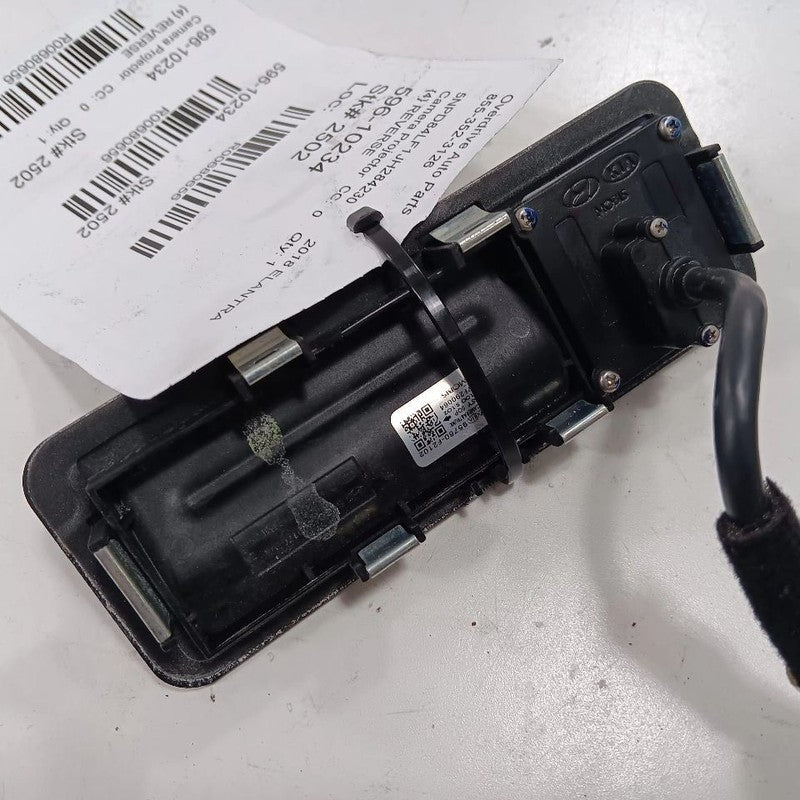 Reverse Rear View Camera Decklid Fits 17-18 Hyundai Elantra  OEM