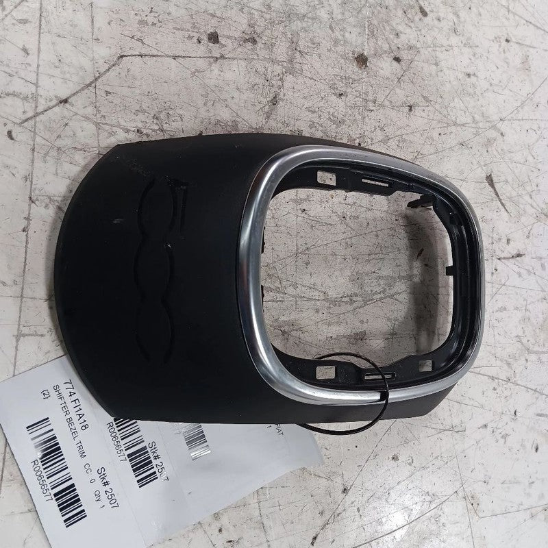 Fiat 500 Shifter Bezel Trim Shift Console Surround Trim 2018 OEM