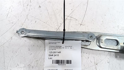 6980152070 Passenger Right Window Regulator Track Only Windows Fits 04-15 PRIUS