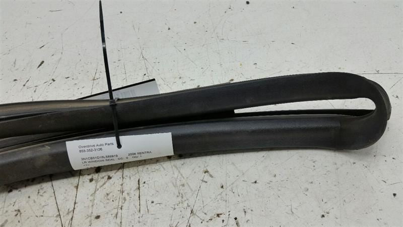 Nissan Sentra Door Glass Window Seal Rubber Gasket Left Rear Back 2006