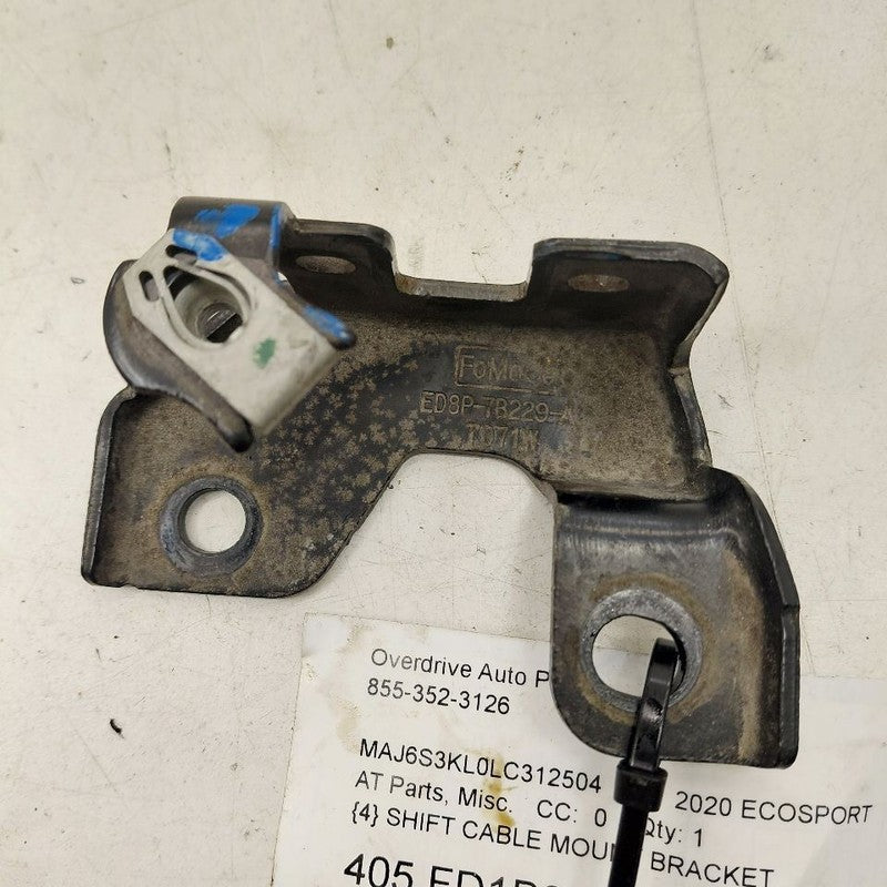 Ford Ecosport Automatic Transmission Shift Cable Mount Bracket 2020 20