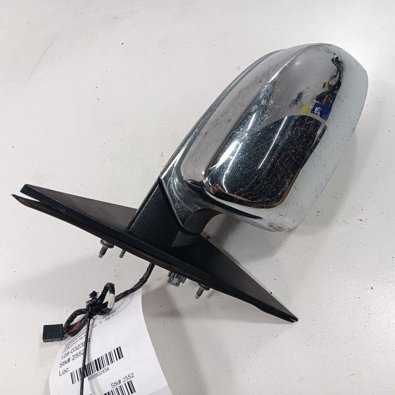 Passenger Right Side View Door Mirror Power Heated Chrome Housing 15-2