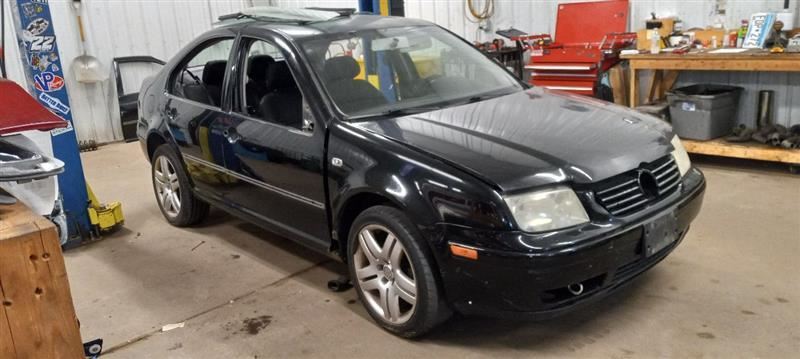 1J4845202K Passenger Right Front Door Glass Window  City Canada Only 4 Door Fits 99-11 GOLF
