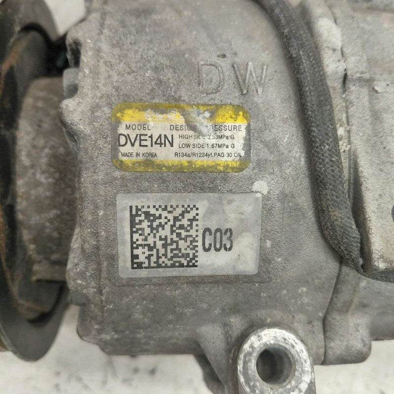 Air Conditioning AC Compressor Fits 18-21 Hyundai Kona