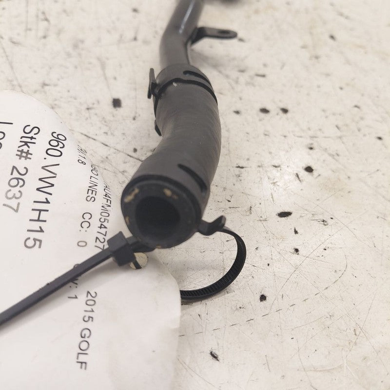 Volkswagen Golf Super Turbo Charger Oil Line Hose Tube  1.8 2015 2016 