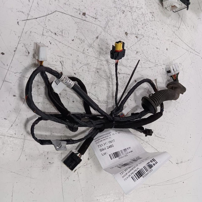 Hyundai Accent Door Harness Wire Wiring Left Rear 2014 2015 2016 2016 201