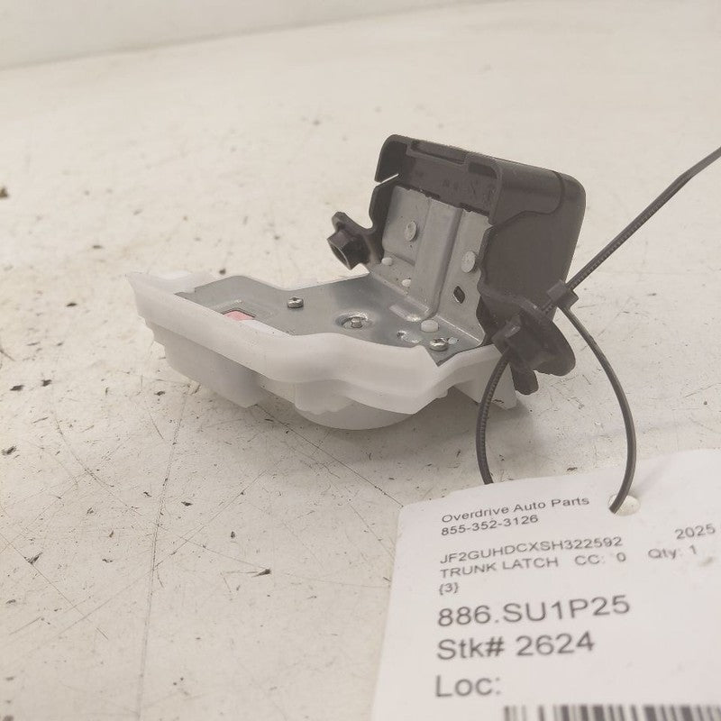 Subaru XV Crosstrek Trunk Latch  2025 2024
