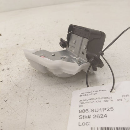 Subaru XV Crosstrek Trunk Latch  2025 2024