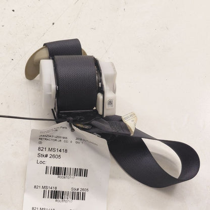 Mitsubishi Outlander   Seat Belt Strap Retractor Left Driver Rear Back