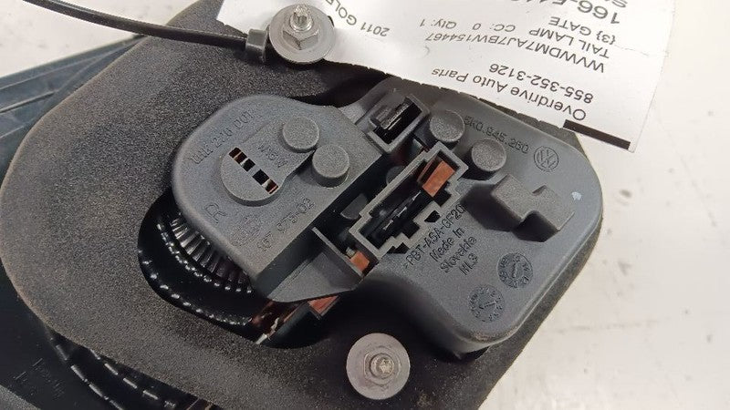 5K0945094AA Pass. Right Tail Light Brake Lamp Hatchback Inner Gate Mounted Fits 10-14 GOLF