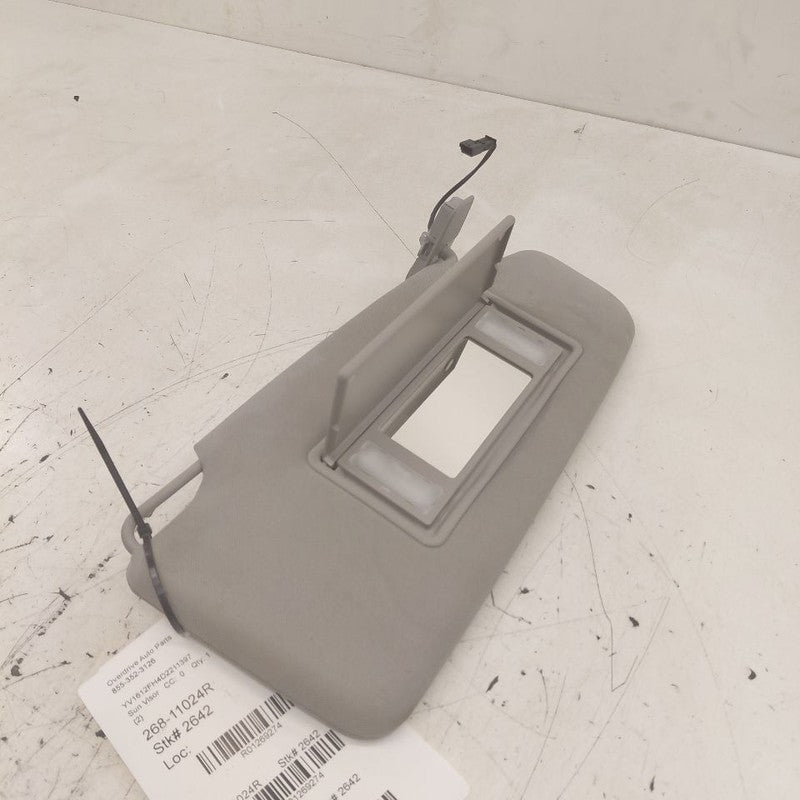 Passenger Right Sun Visor Shade With Illumination Fits 14-18 Volvo S60