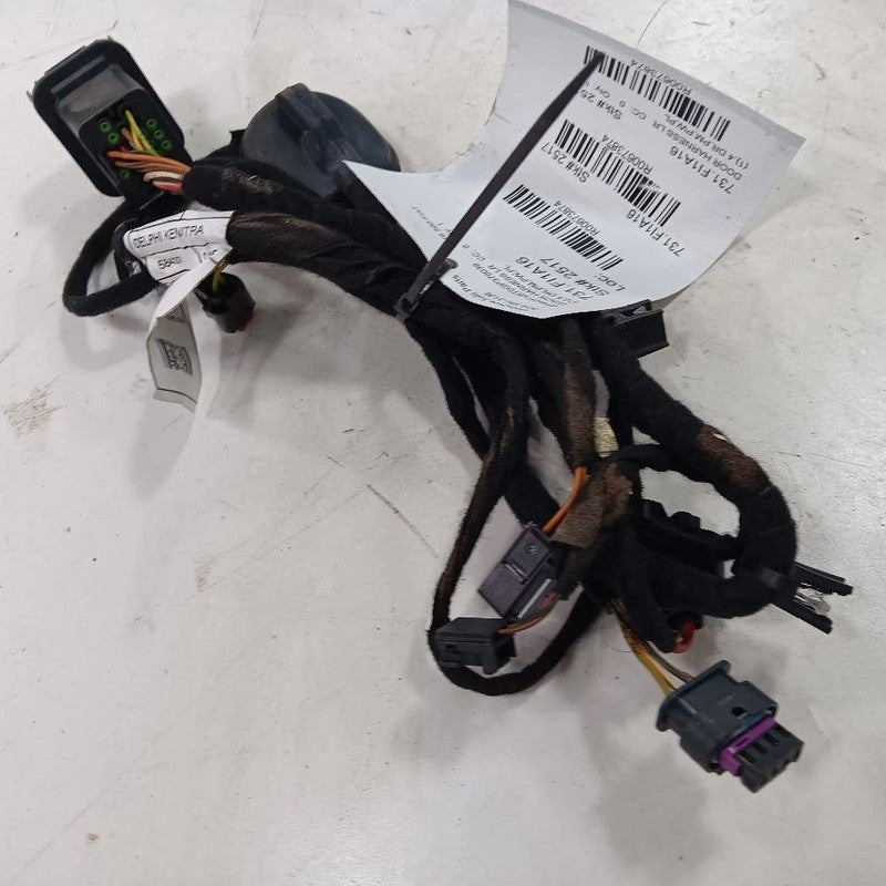FIAT 500 Door Harness Wire Wiring Left Rear  2017 2016 OEM