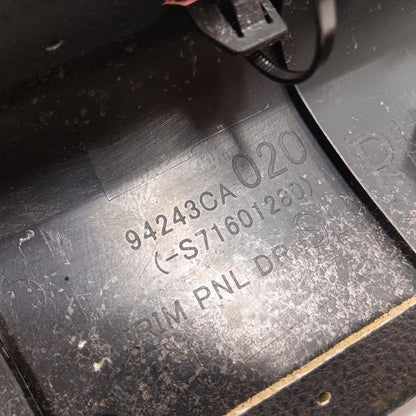 Subaru BRZ Passenger Right Interior Door Trim 2013 2014 2015 2016